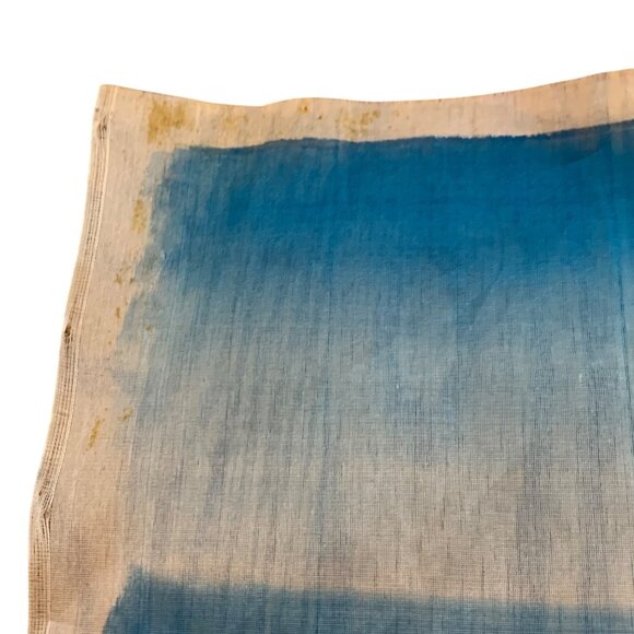 MCM Pair of Hand-Painted Asian Silk Painting: Mt. Fuji, Pagodas, Trees Signed - Picture 9 of 10